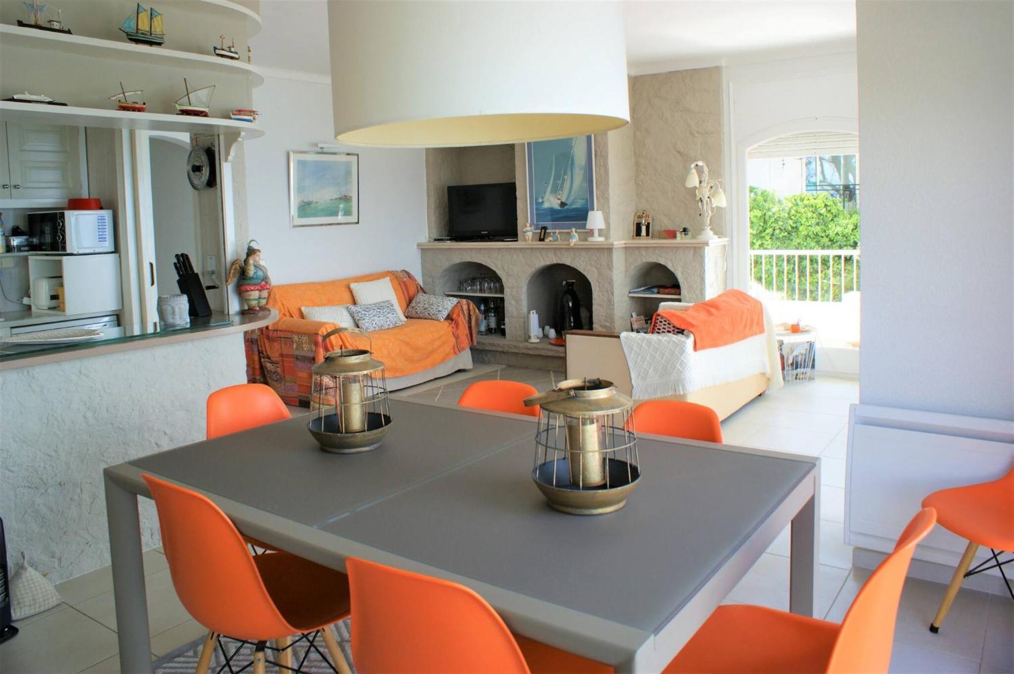 Apartamento Casa Linda Con Vistas Espectaculares Av-40 Roses Bagian luar foto