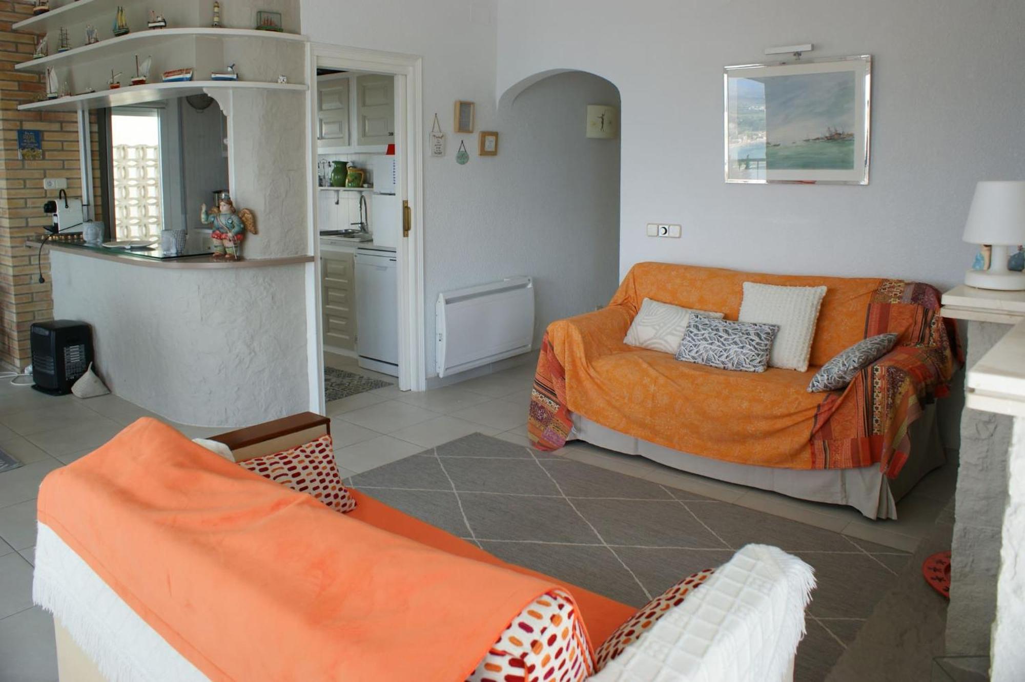 Apartamento Casa Linda Con Vistas Espectaculares Av-40 Roses Bagian luar foto