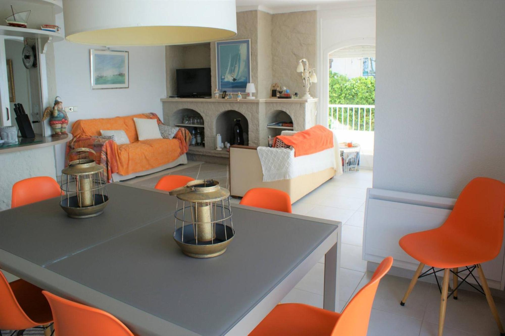 Apartamento Casa Linda Con Vistas Espectaculares Av-40 Roses Bagian luar foto
