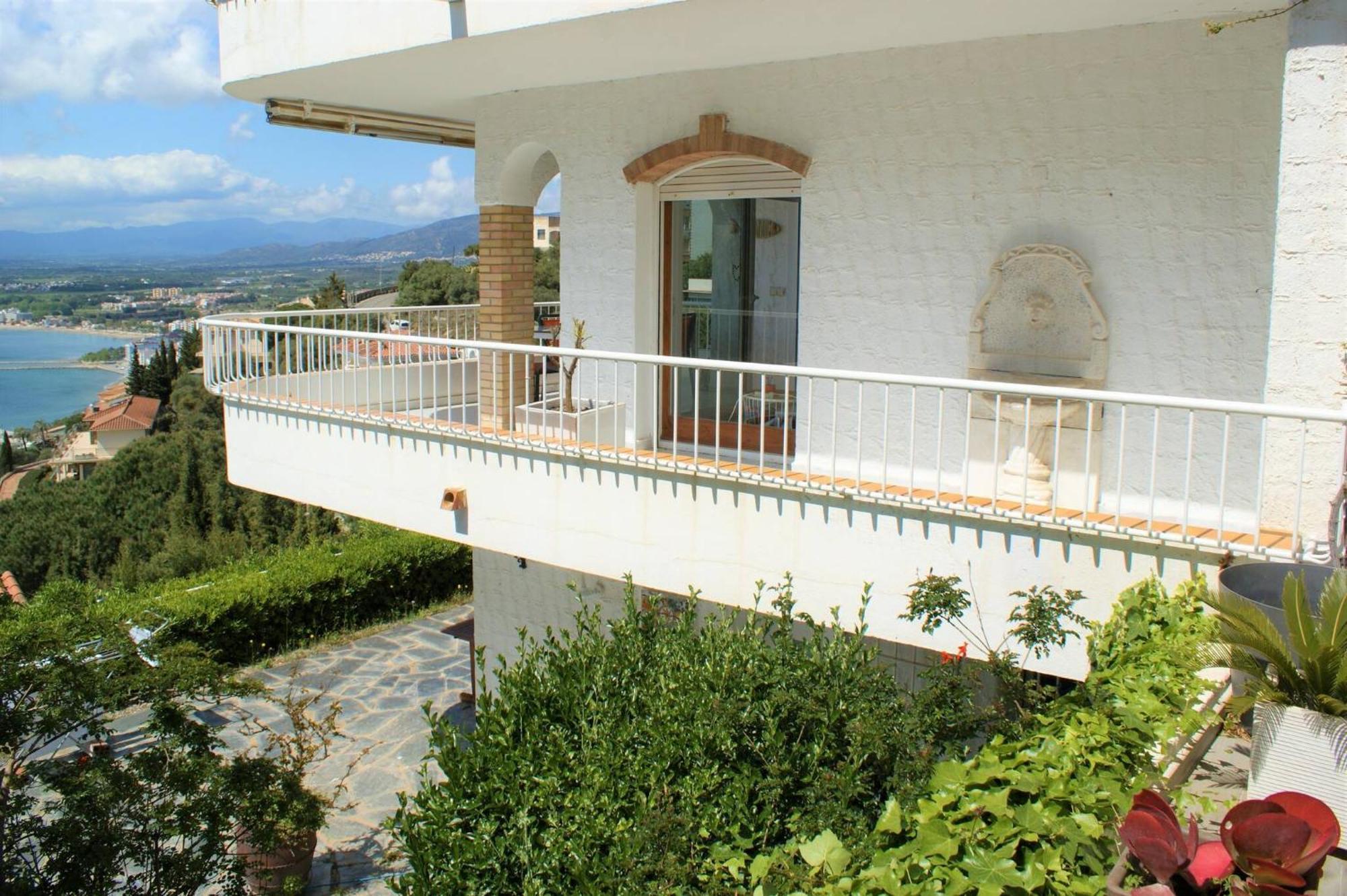 Apartamento Casa Linda Con Vistas Espectaculares Av-40 Roses Bagian luar foto